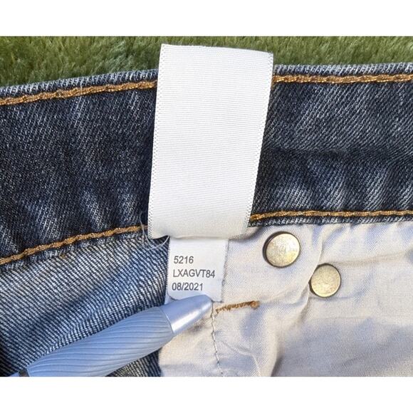 Aeropostale Straight Leg Mid Rise Denim Jeans Cotton Blend 31 x 30 Preppy Street - Picture 9 of 11